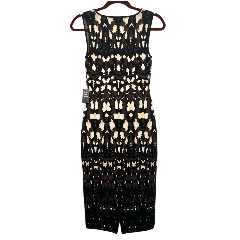 Express Body Contour Printed Knit Dress NWT Women’s XS - Picture 4 of 9